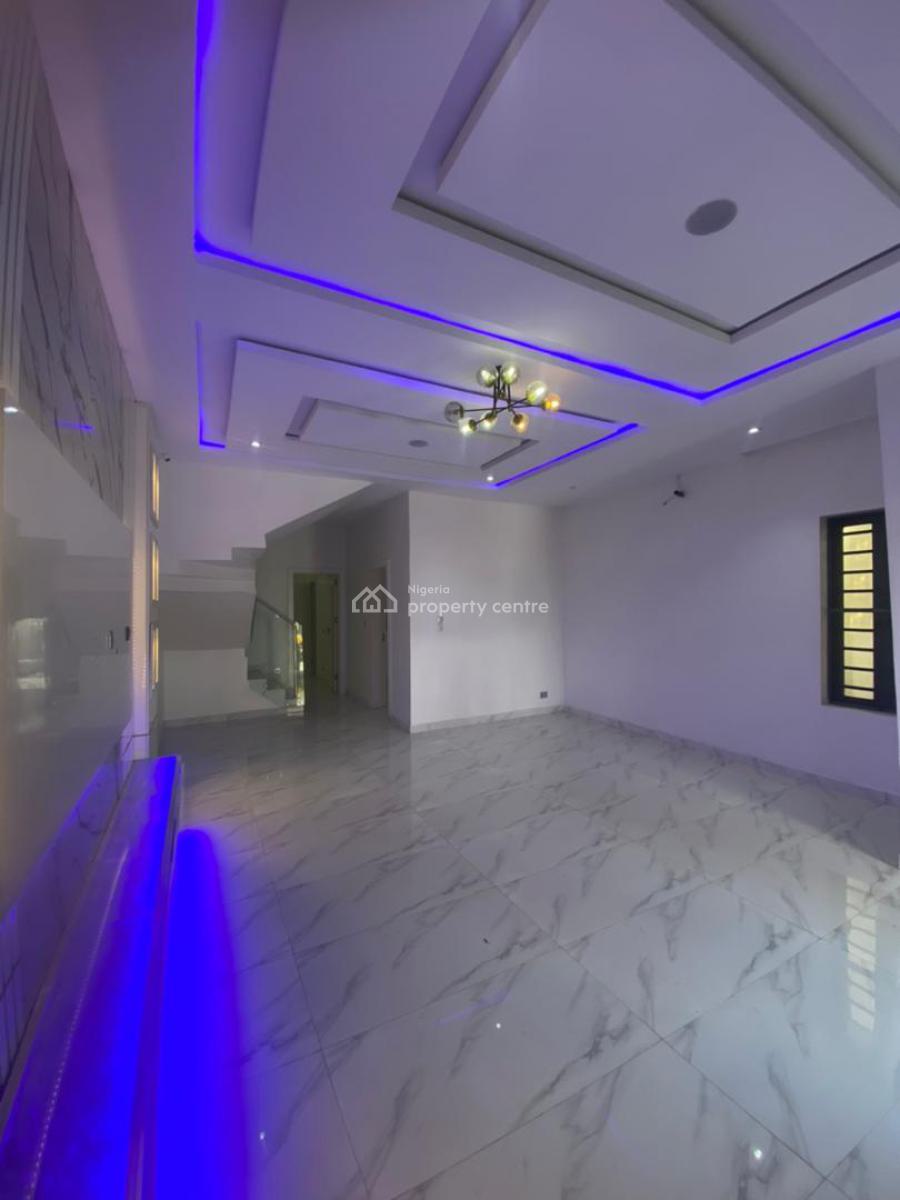 4 Bedroom Semi Detached with Bq Fully Serviced with Pool and Gym, Orchid Road Before Roundabout, Lekki, Lagos, Semi-detached Duplex for Rent