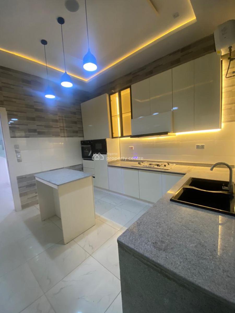 4 Bedroom Semi Detached with Bq Fully Serviced with Pool and Gym, Orchid Road Before Roundabout, Lekki, Lagos, Semi-detached Duplex for Rent