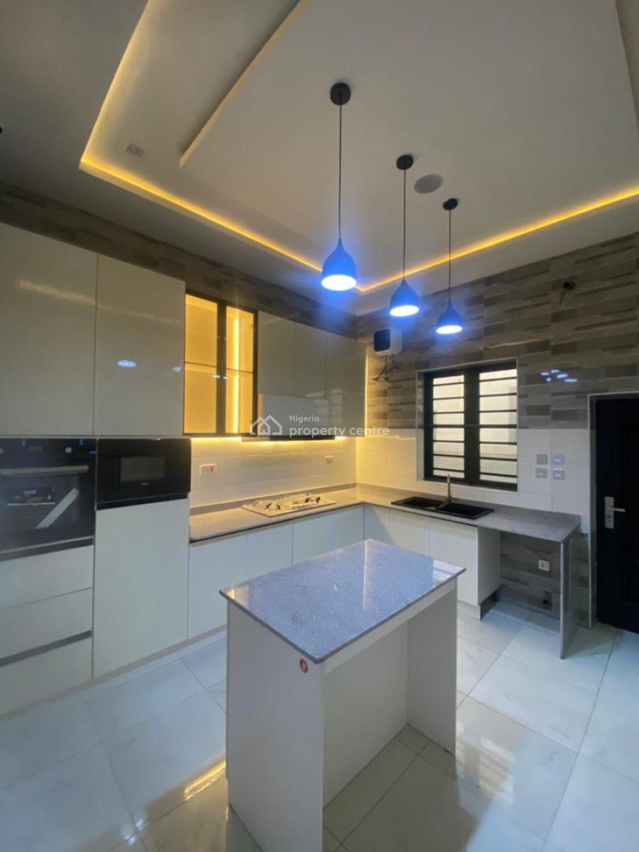 4 Bedroom Semi Detached with Bq Fully Serviced with Pool and Gym, Orchid Road Before Roundabout, Lekki, Lagos, Semi-detached Duplex for Rent