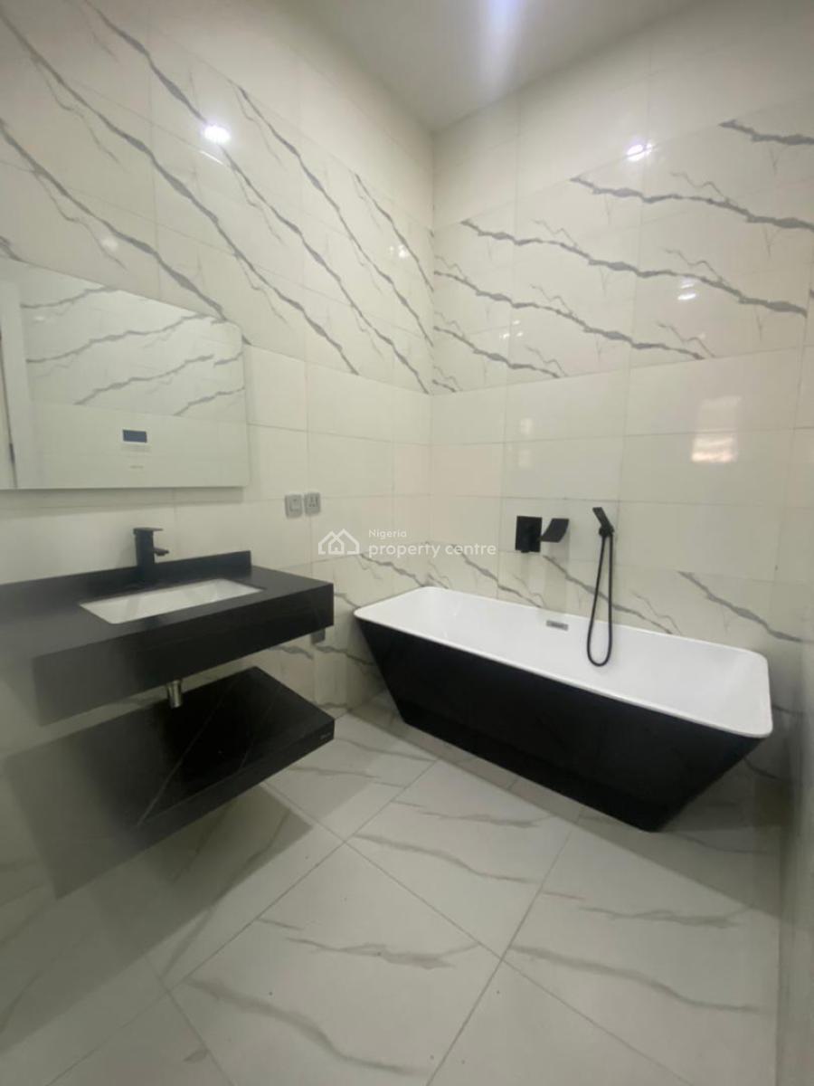 4 Bedroom Semi Detached with Bq Fully Serviced with Pool and Gym, Orchid Road Before Roundabout, Lekki, Lagos, Semi-detached Duplex for Rent