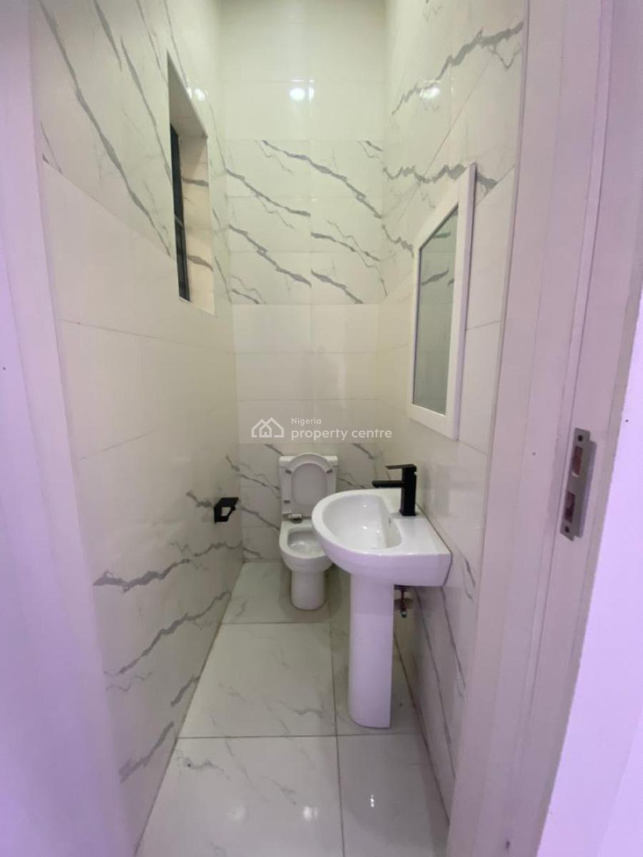 4 Bedroom Semi Detached with Bq Fully Serviced with Pool and Gym, Orchid Road Before Roundabout, Lekki, Lagos, Semi-detached Duplex for Rent