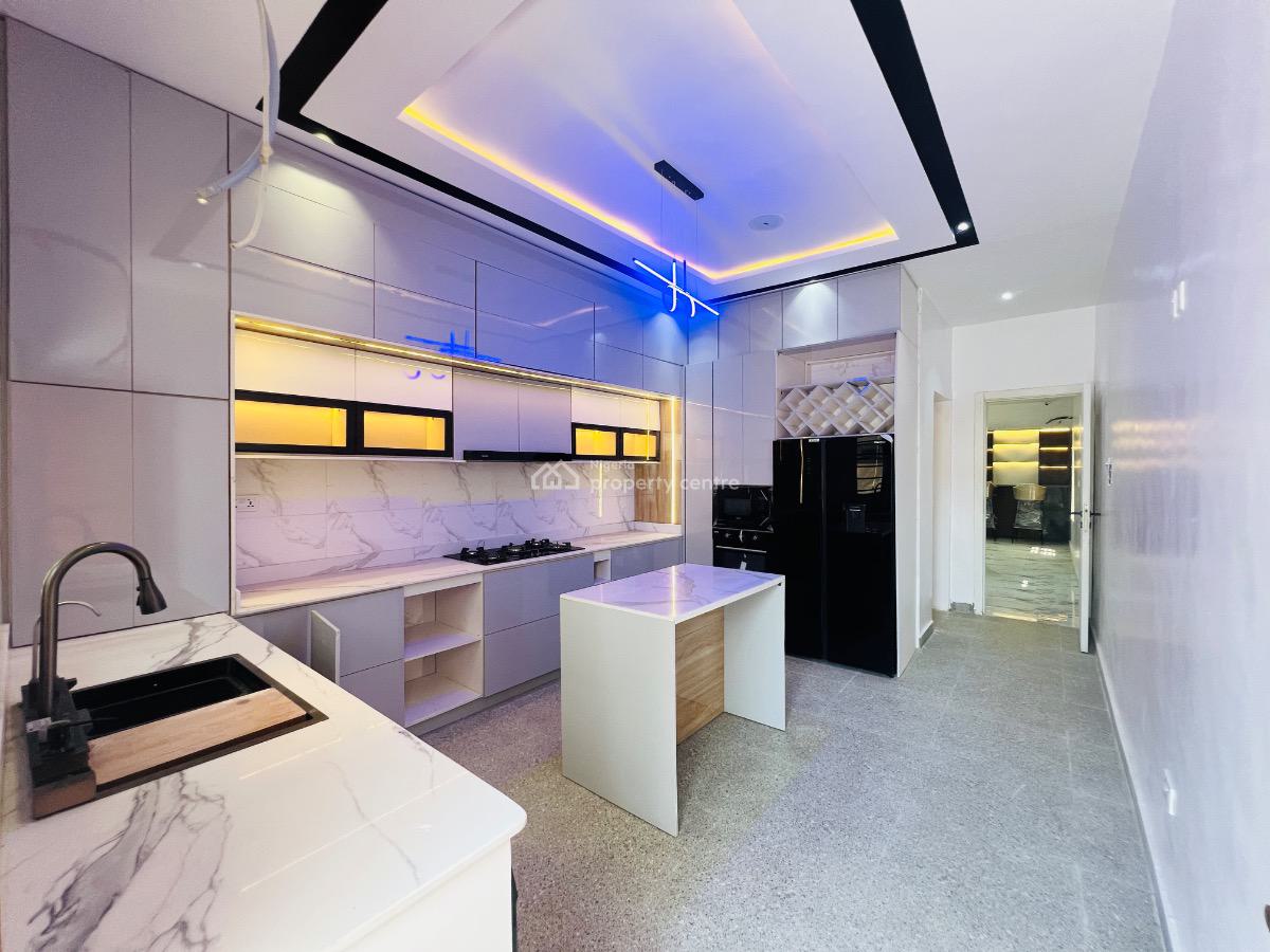 Luxury 5 Bedroom Fully Detached Duplex, Chevron Drive, Lekki Phase 2, Lekki, Lagos, Detached Duplex for Sale