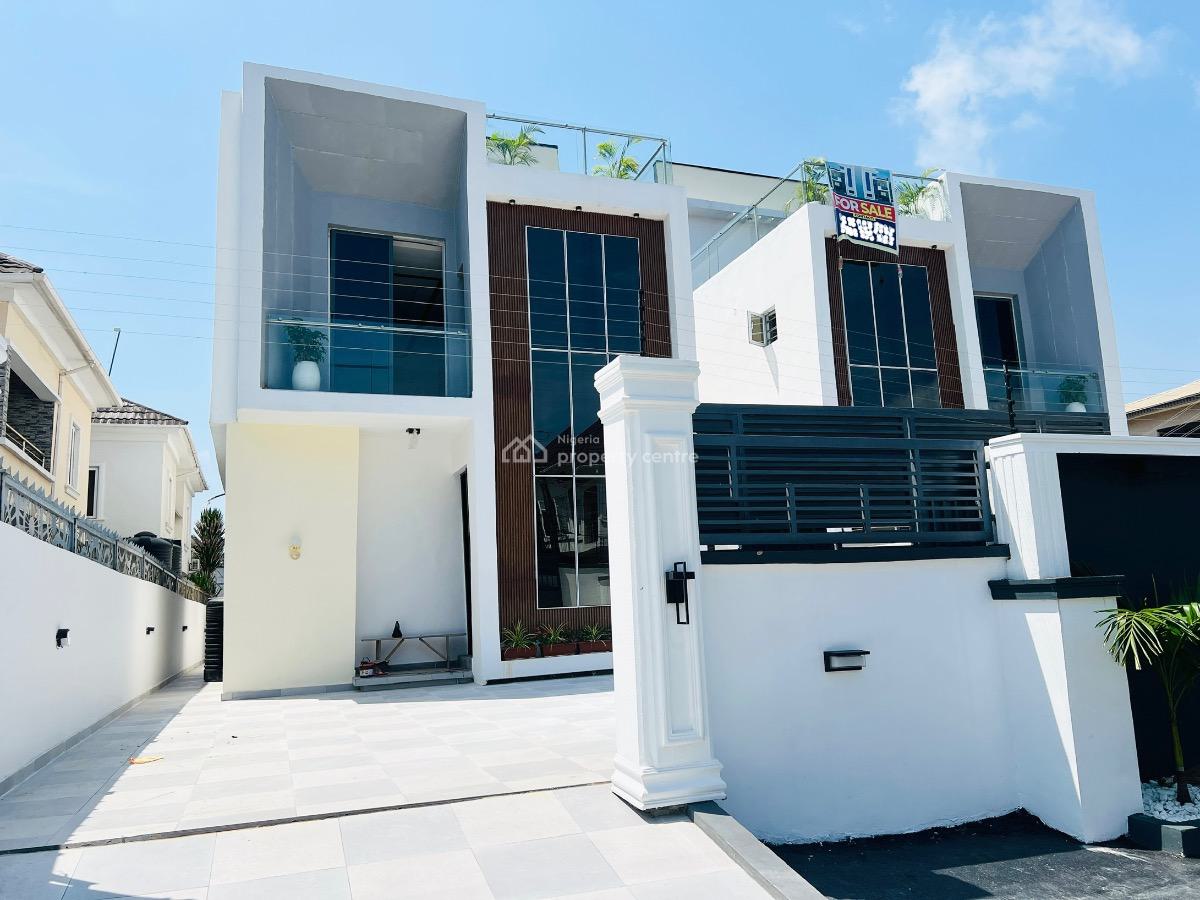 Luxury 5 Bedroom Fully Detached Duplex, Chevron Drive, Lekki Phase 2, Lekki, Lagos, Detached Duplex for Sale