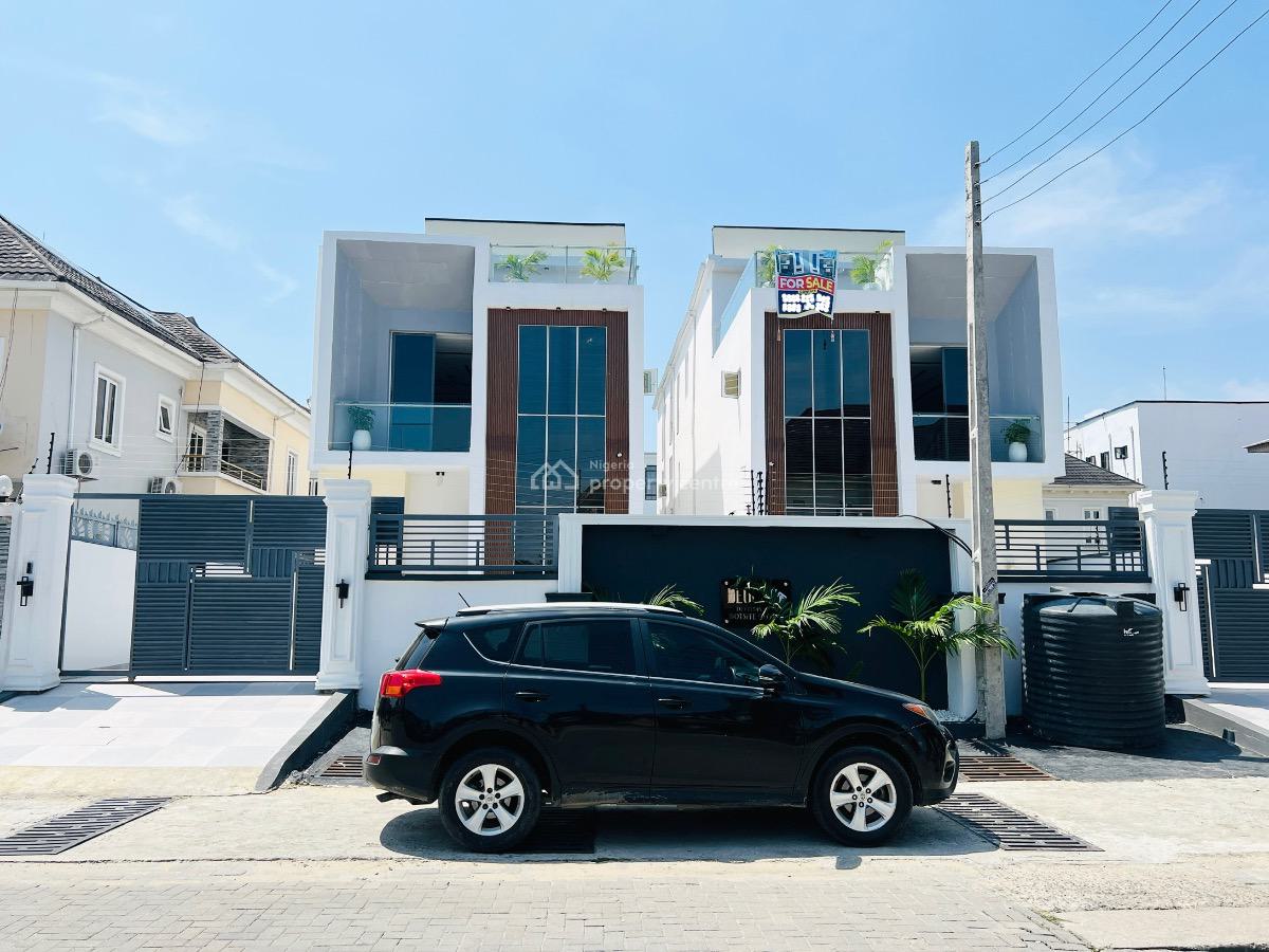 Luxury 5 Bedroom Fully Detached Duplex, Chevron Drive, Lekki Phase 2, Lekki, Lagos, Detached Duplex for Sale