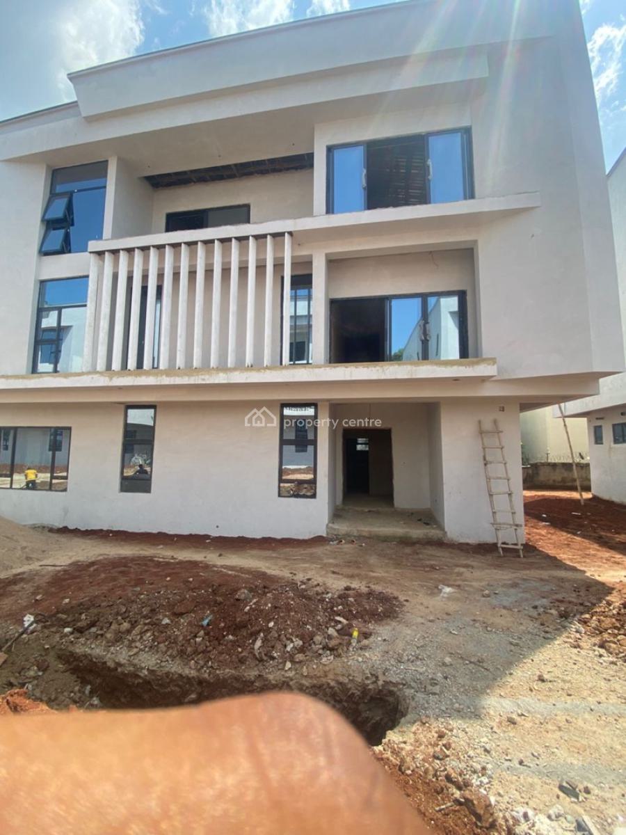 Brand New 6 Bedroom Spacious Detached Duplex, Bq, Elevator, Tarred Road, Katampe Extension, Katampe, Abuja, Detached Duplex for Sale