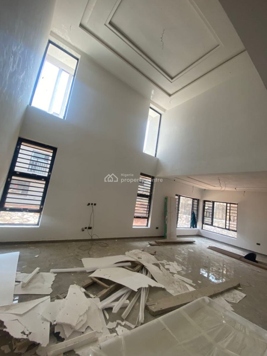 Brand New 6 Bedroom Spacious Detached Duplex, Bq, Elevator, Tarred Road, Katampe Extension, Katampe, Abuja, Detached Duplex for Sale