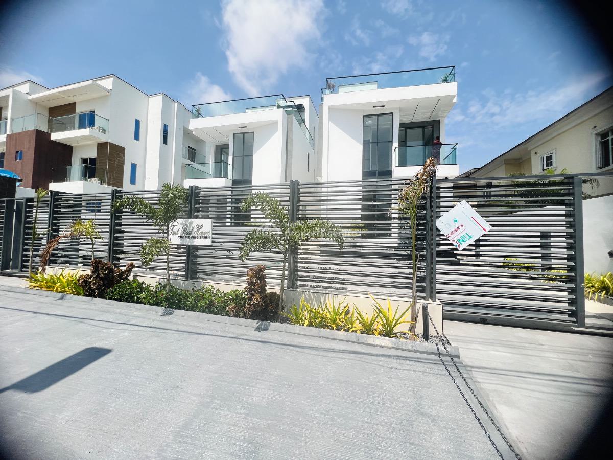 Contemporary 5 Bedroom Fully Detached Smart Home, Chevron Head Office, Lekki, Lagos, Detached Duplex for Sale