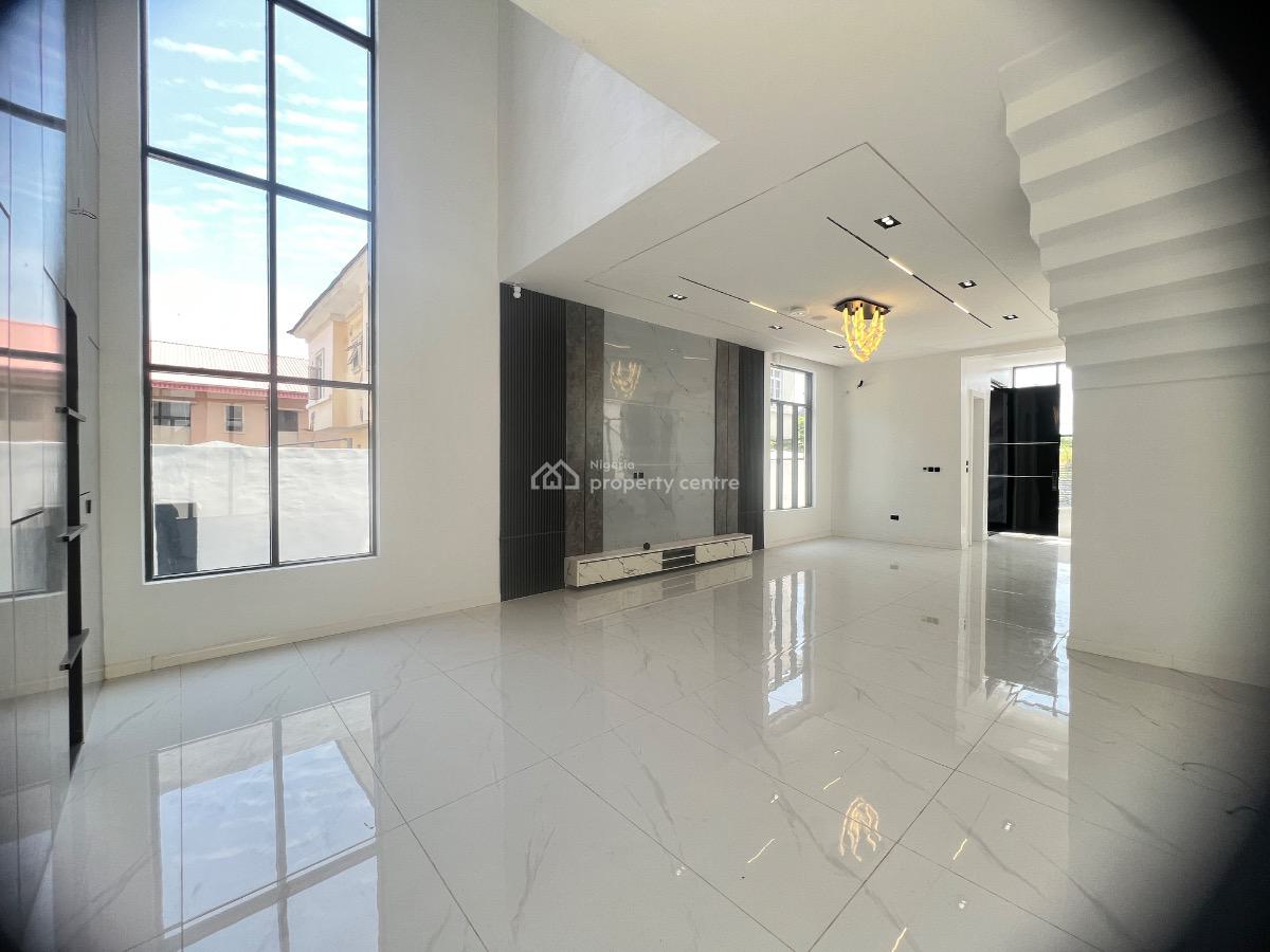 Contemporary 5 Bedroom Fully Detached Smart Home, Chevron Head Office, Lekki, Lagos, Detached Duplex for Sale