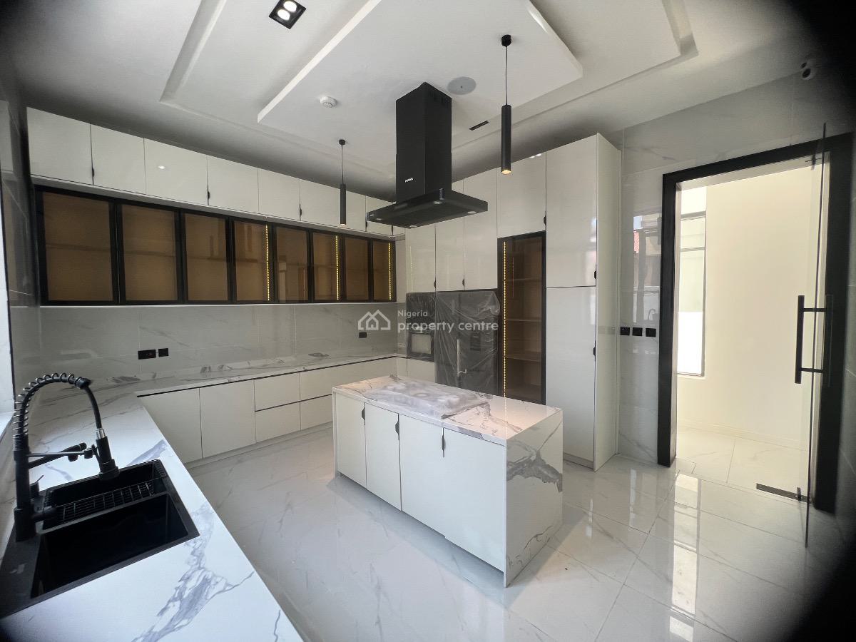 Contemporary 5 Bedroom Fully Detached Smart Home, Chevron Head Office, Lekki, Lagos, Detached Duplex for Sale