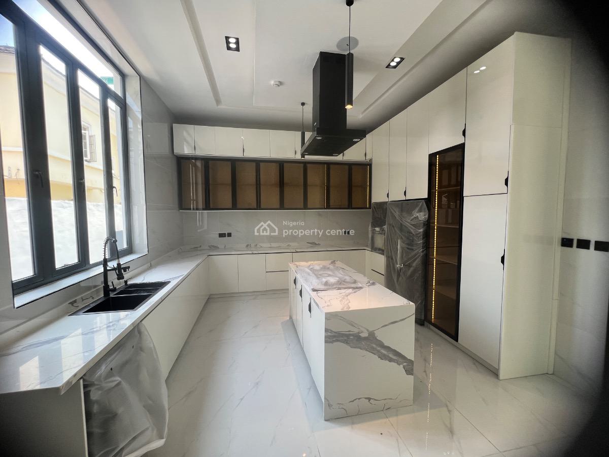 Contemporary 5 Bedroom Fully Detached Smart Home, Chevron Head Office, Lekki, Lagos, Detached Duplex for Sale