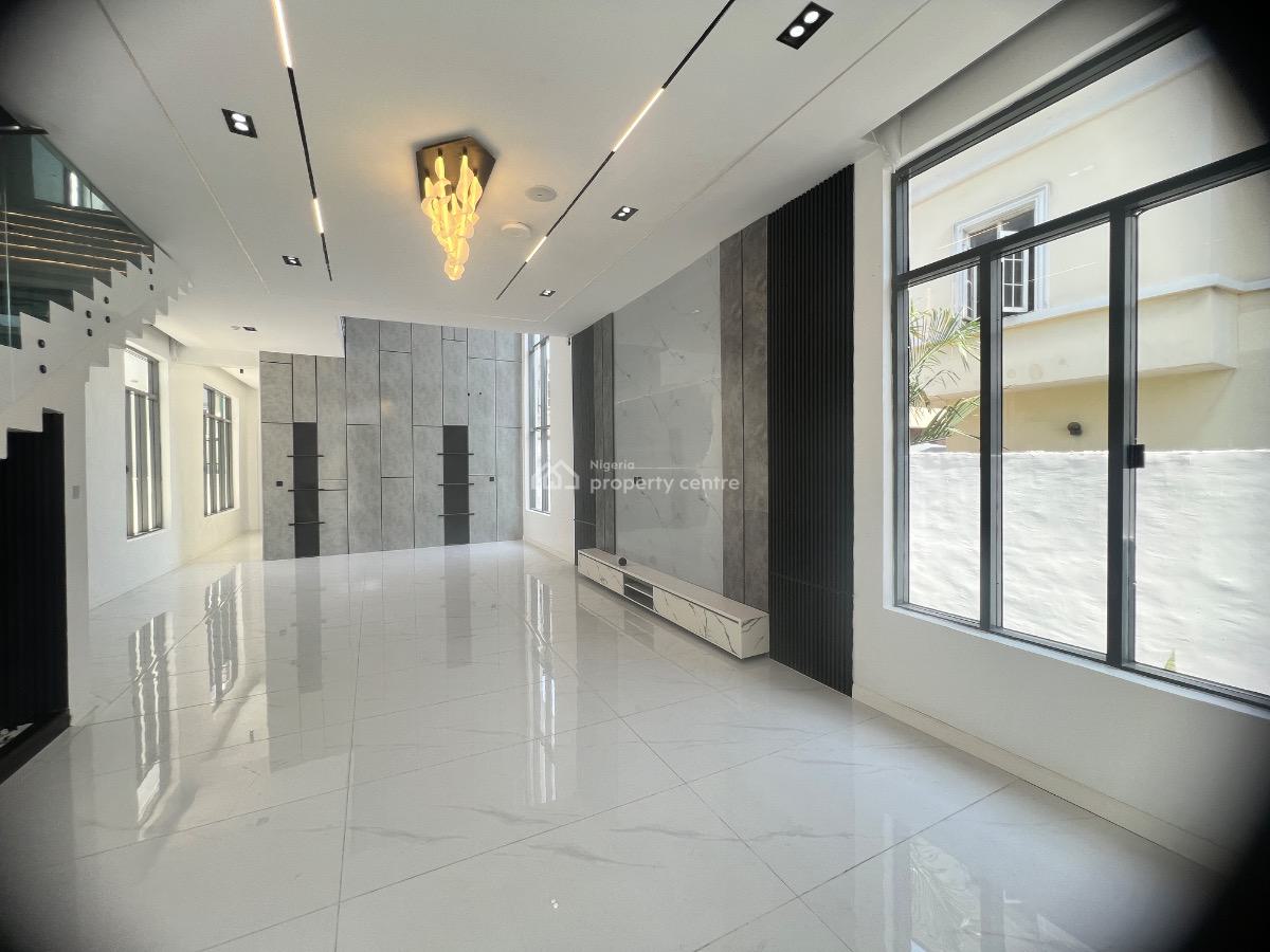 Contemporary 5 Bedroom Fully Detached Smart Home, Chevron Head Office, Lekki, Lagos, Detached Duplex for Sale