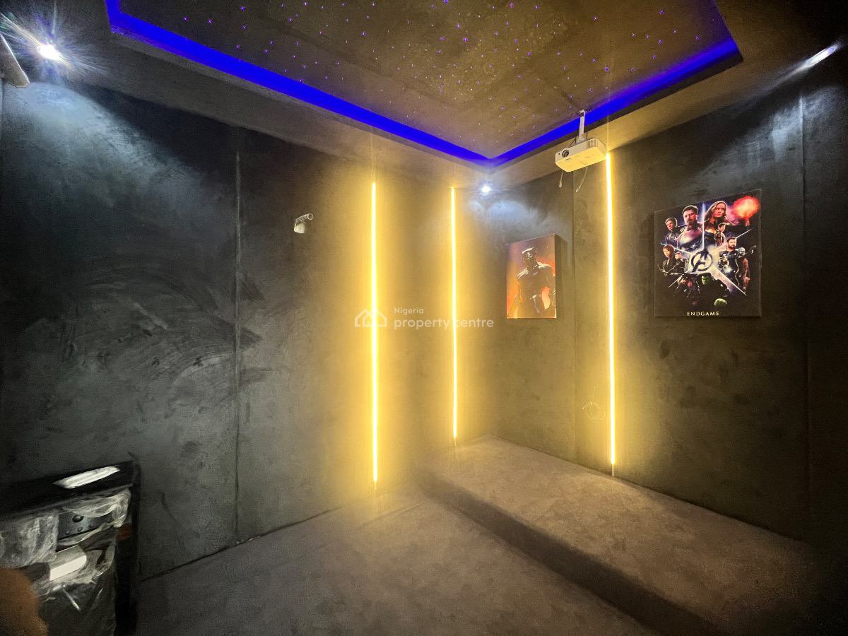 Contemporary 5 Bedroom Fully Detached Smart Home, Chevron Head Office, Lekki, Lagos, Detached Duplex for Sale