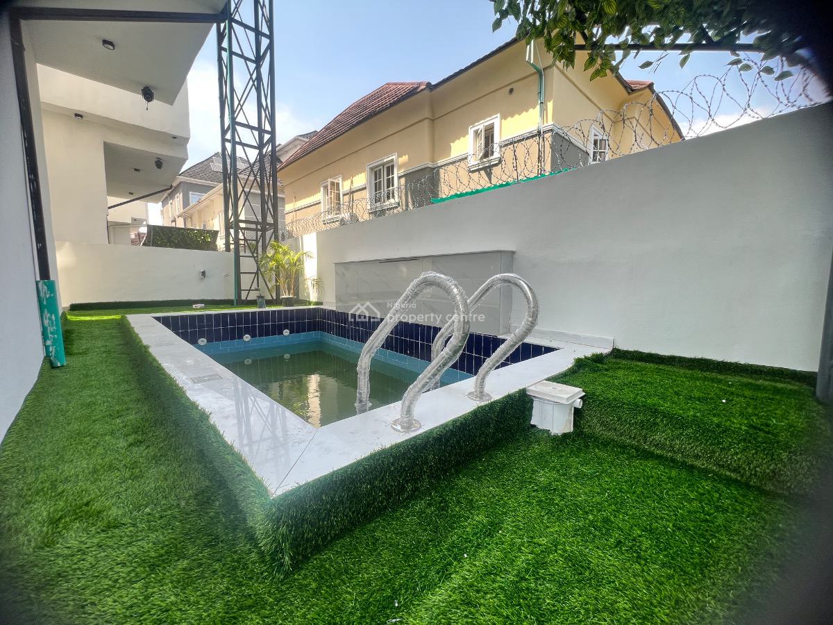 Contemporary 5 Bedroom Fully Detached Smart Home, Chevron Head Office, Lekki, Lagos, Detached Duplex for Sale