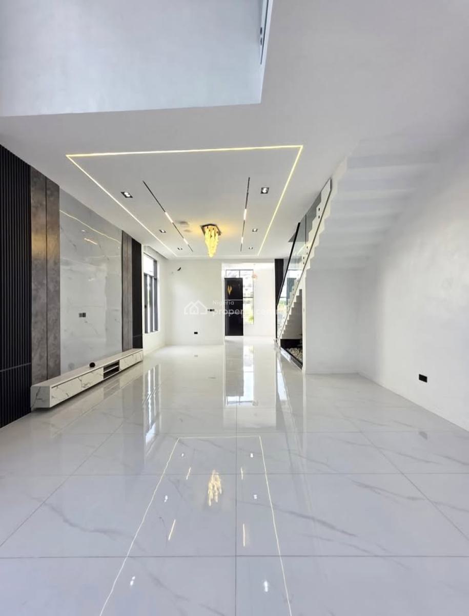 Contemporary 5 Bedroom Fully Detached Smart Home, Chevron Head Office, Lekki, Lagos, Detached Duplex for Sale