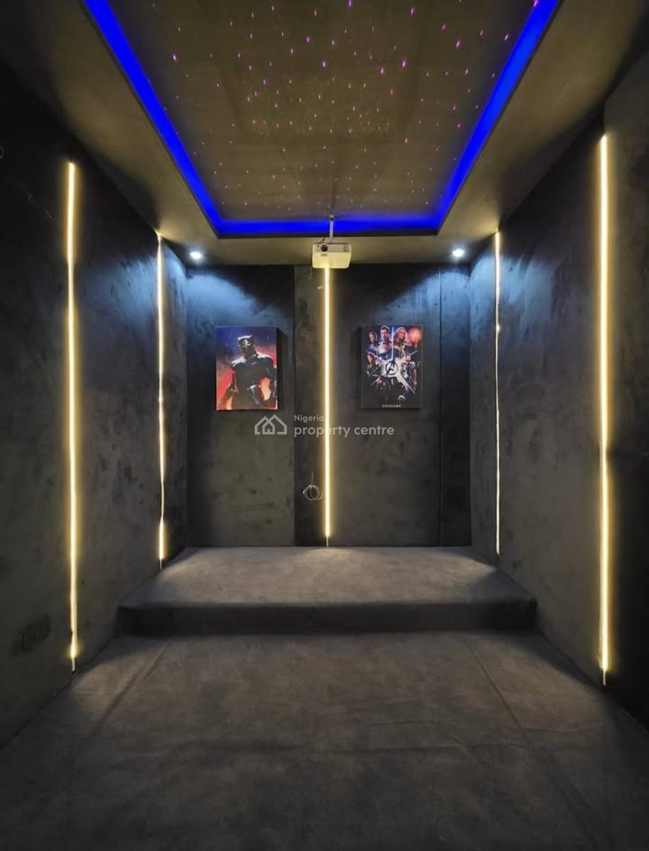 Contemporary 5 Bedroom Fully Detached Smart Home, Chevron Head Office, Lekki, Lagos, Detached Duplex for Sale