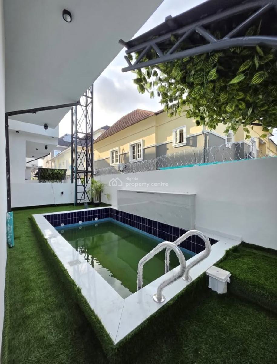 Contemporary 5 Bedroom Fully Detached Smart Home, Chevron Head Office, Lekki, Lagos, Detached Duplex for Sale