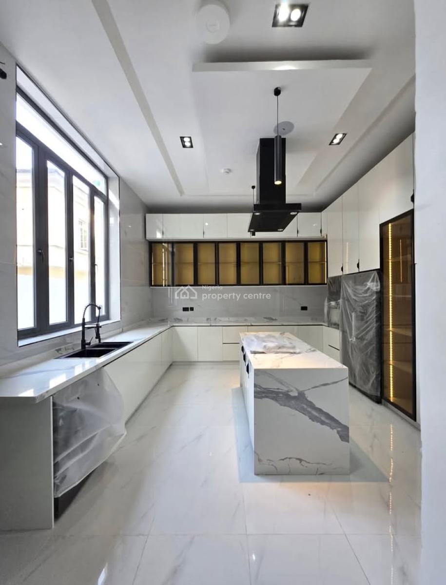 Contemporary 5 Bedroom Fully Detached Smart Home, Chevron Head Office, Lekki, Lagos, Detached Duplex for Sale
