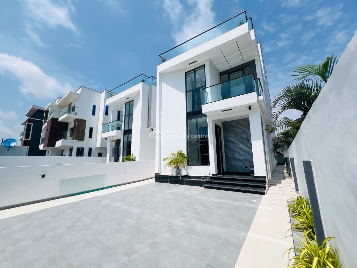 Luxury 5 Bedroom Fully Detached Duplex, Chevron, Lekki Phase 2, Lekki, Lagos, Detached Duplex for Sale