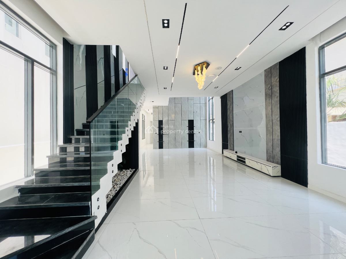 Luxury 5 Bedroom Fully Detached Duplex, Chevron, Lekki Phase 2, Lekki, Lagos, Detached Duplex for Sale