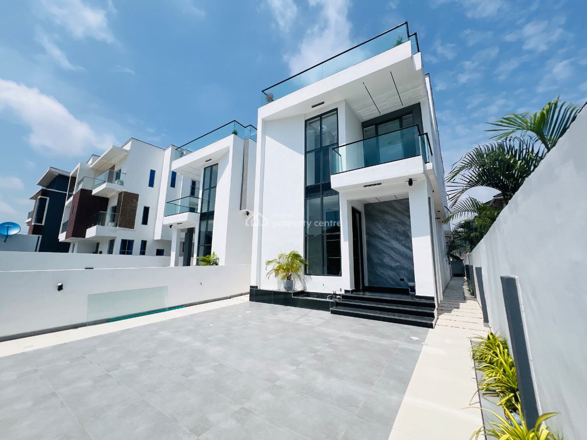 Luxury 5 Bedroom Fully Detached Duplex, Chevron, Lekki Phase 2, Lekki, Lagos, Detached Duplex for Sale