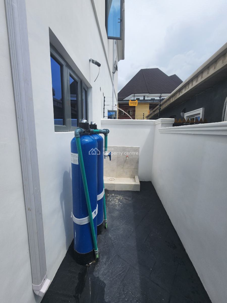 Newly Built 4 Bedroom Semi-detached Duplex with Bq, Alaka, Surulere, Lagos, Semi-detached Duplex for Sale