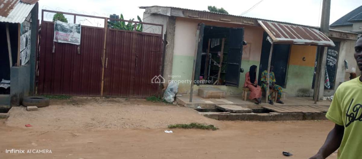 Decent Detached Bungalow of 4 Units Mini Flat and Shops, Off Isuti Road, Egan, Igando, Ikotun, Lagos, House for Sale