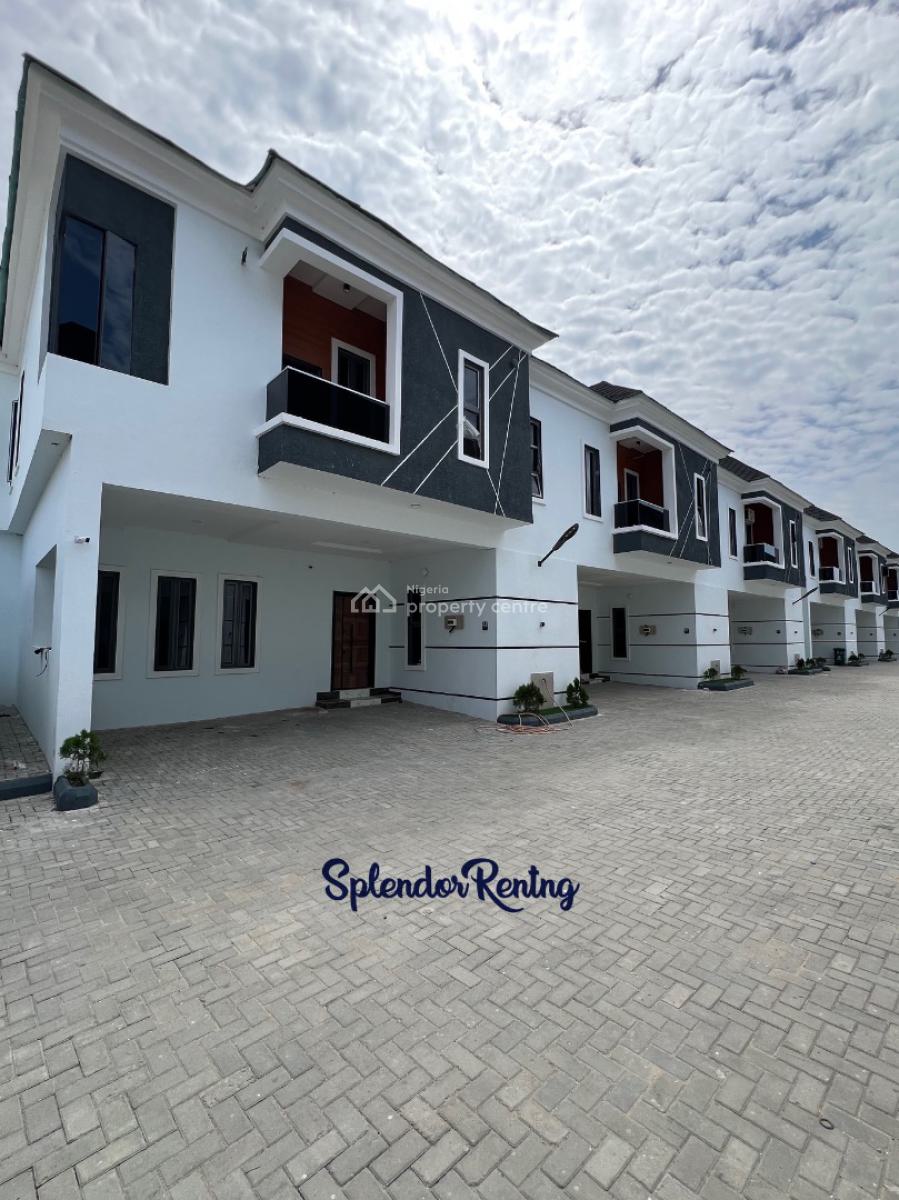 4 Bedroom Terrace Duplex with Gym, Kids Play Area and Pool, Mobile Road, Ajah, Lagos, Terraced Duplex for Rent
