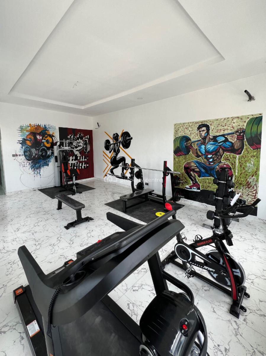 4 Bedroom Terrace Duplex with Gym, Kids Play Area and Pool, Mobile Road, Ajah, Lagos, Terraced Duplex for Rent