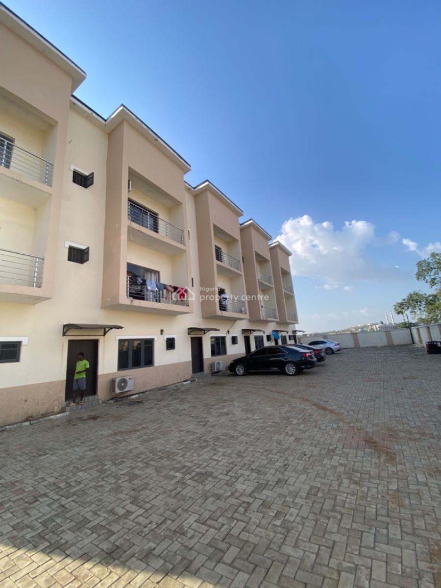 This Is a Well Built 4 Bedroom Terrace Duplex with Bq, Idu Industrial, Abuja, Terraced Duplex for Rent