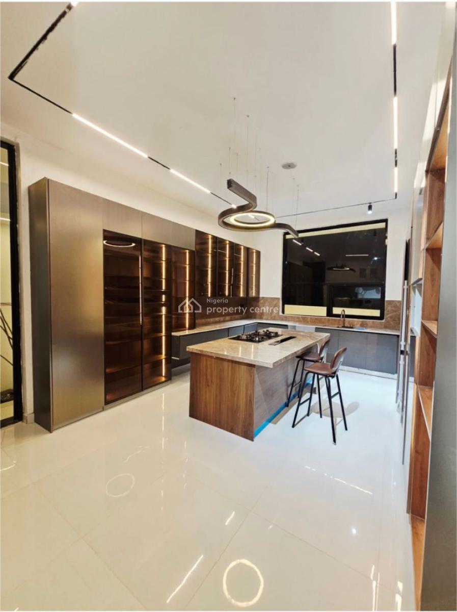 Water View 5 Bedroom Luxury Smart Home with Cinema, Pool , Lounge , Elevator, Osapa, Lekki, Lagos, Detached Duplex for Sale