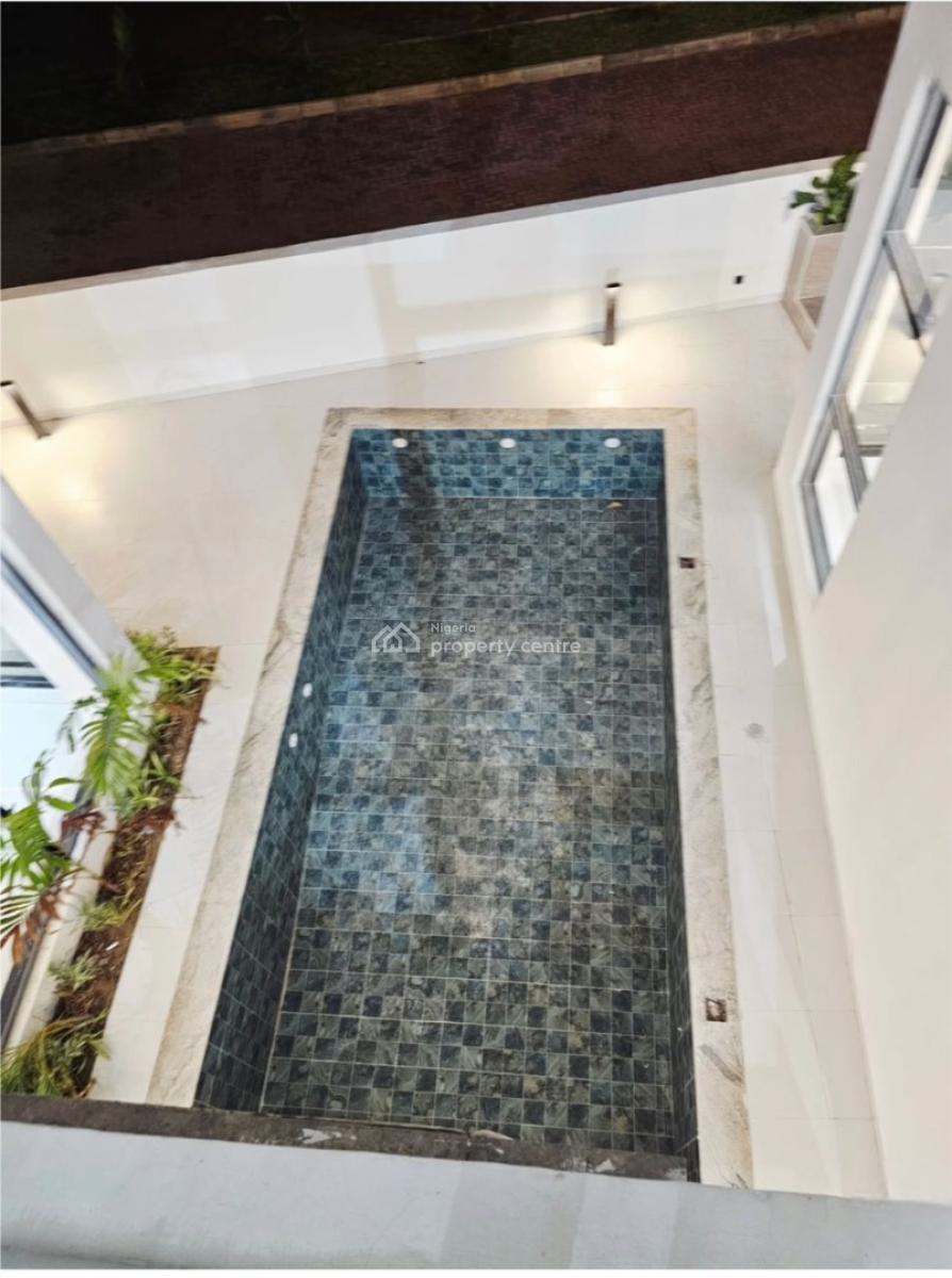 Water View 5 Bedroom Luxury Smart Home with Cinema, Pool , Lounge , Elevator, Osapa, Lekki, Lagos, Detached Duplex for Sale