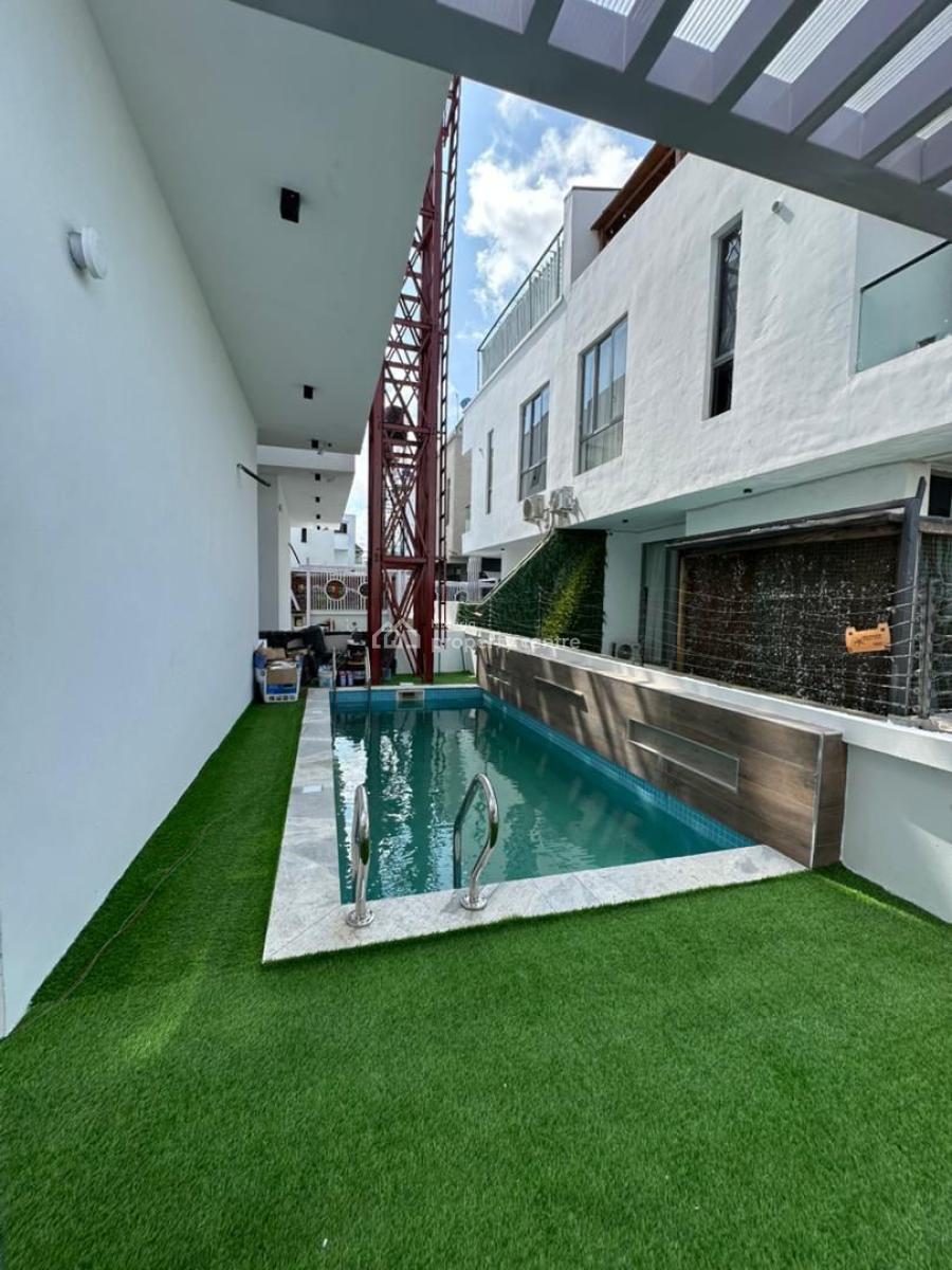 Luxury 5 Bedroom Detached Duplex with Pool, Cinema & Bq in a Serene Estate, Osapa, Lekki, Lagos, Detached Duplex for Sale