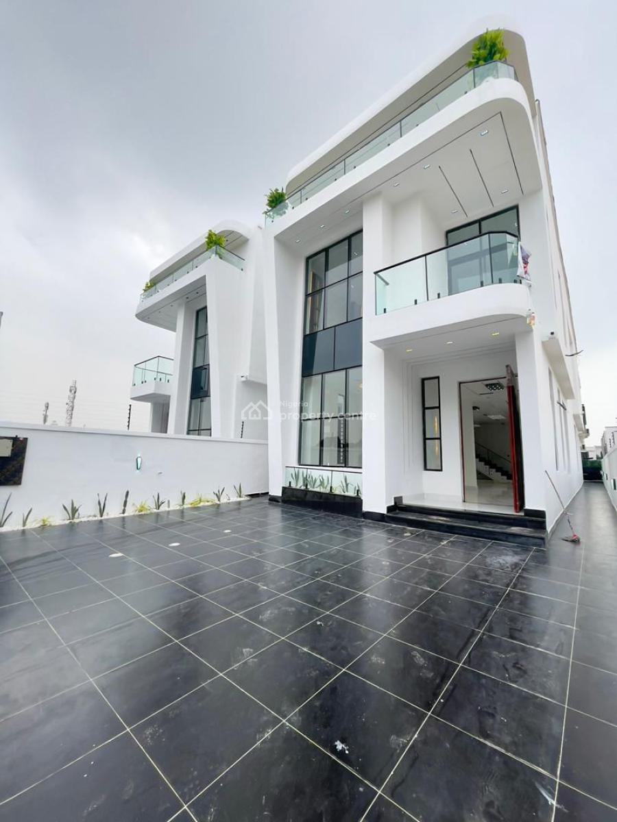 Remarkably Built Luxury 5 Bed Smart Home with Swimming Pool and Bq, 2nd Toll Gate, Lekki, Lagos, Detached Duplex for Sale
