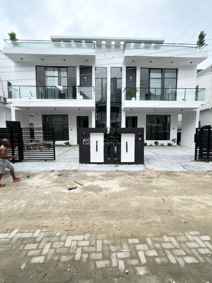 Contemporary 4bedroom Semi Detached Duplex, Ikota, Ikota, Lekki, Lagos, Semi-detached Duplex for Sale