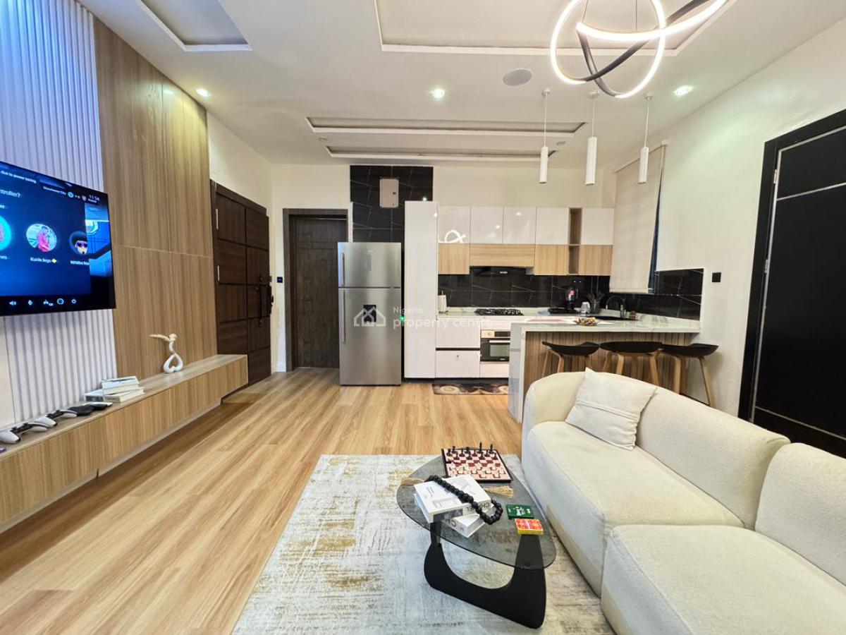 Brand New 1 Bedroom Apartment in a Secure Estate, Ikate, Lekki, Lagos, Flat / Apartment Short Let
