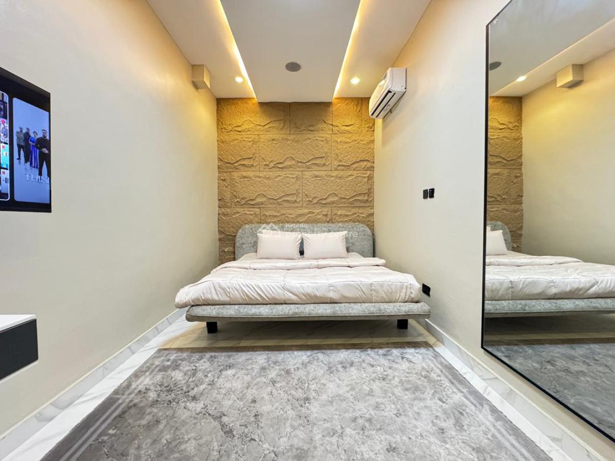 Brand New 1 Bedroom Apartment in a Secure Estate, Ikate, Lekki, Lagos, Flat / Apartment Short Let