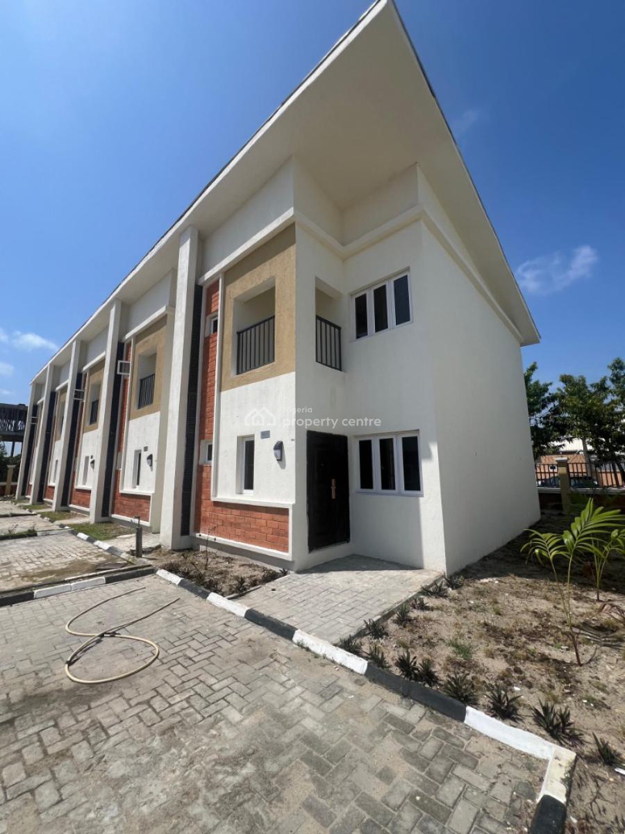 Luxurious 2 Bedroom Terrace Duplex, Abraham Adesanya Estate, Sangotedo, Ajah, Lagos, Terraced Duplex for Rent