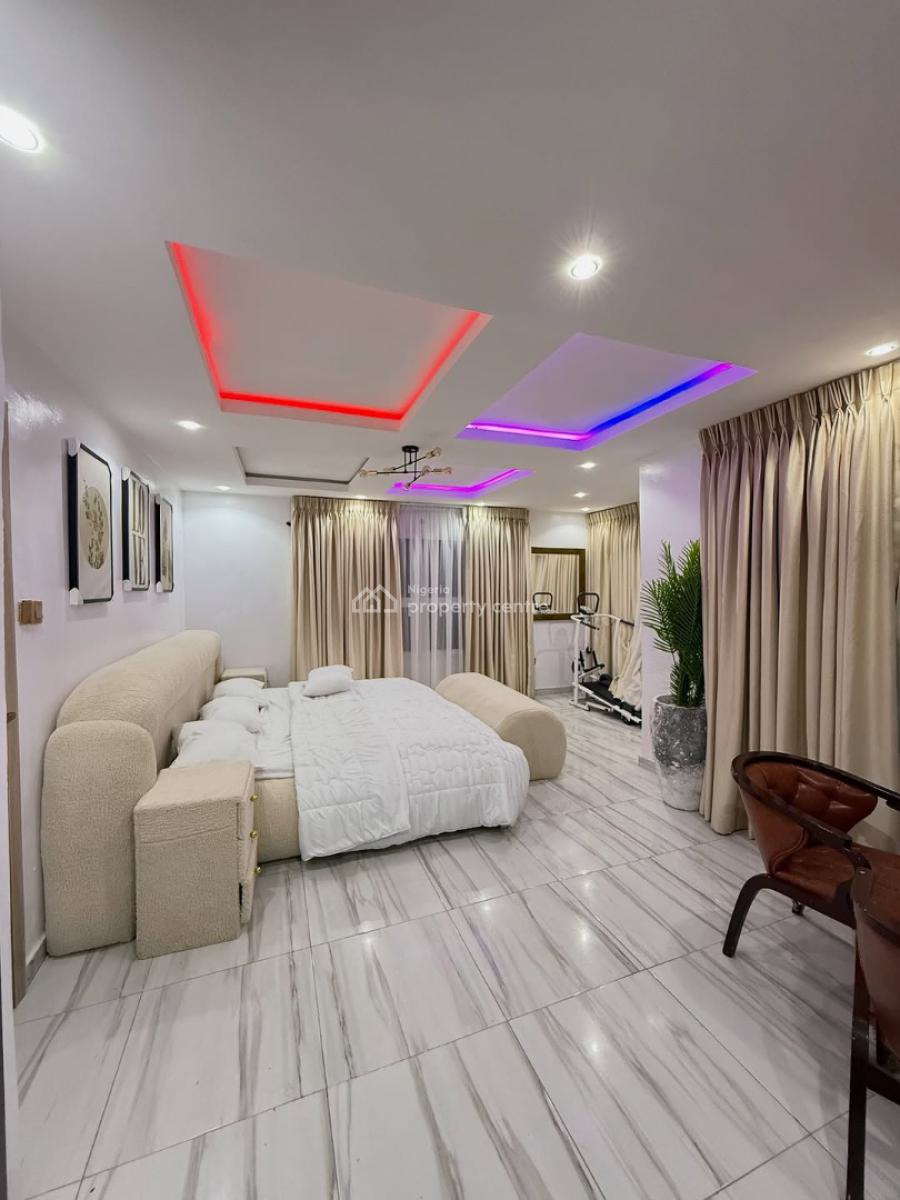 Furnished Four Bedroom Terrace Duplex Corner Piece with Swimming Pool, By Lagos Business School, Ajah, Lagos, Terraced Duplex for Sale