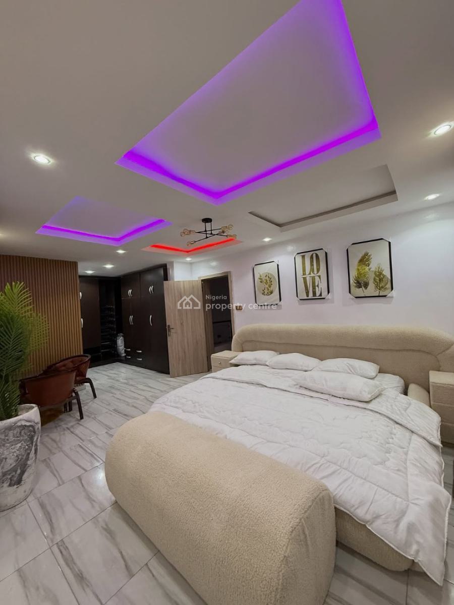 Furnished Four Bedroom Terrace Duplex Corner Piece with Swimming Pool, By Lagos Business School, Ajah, Lagos, Terraced Duplex for Sale