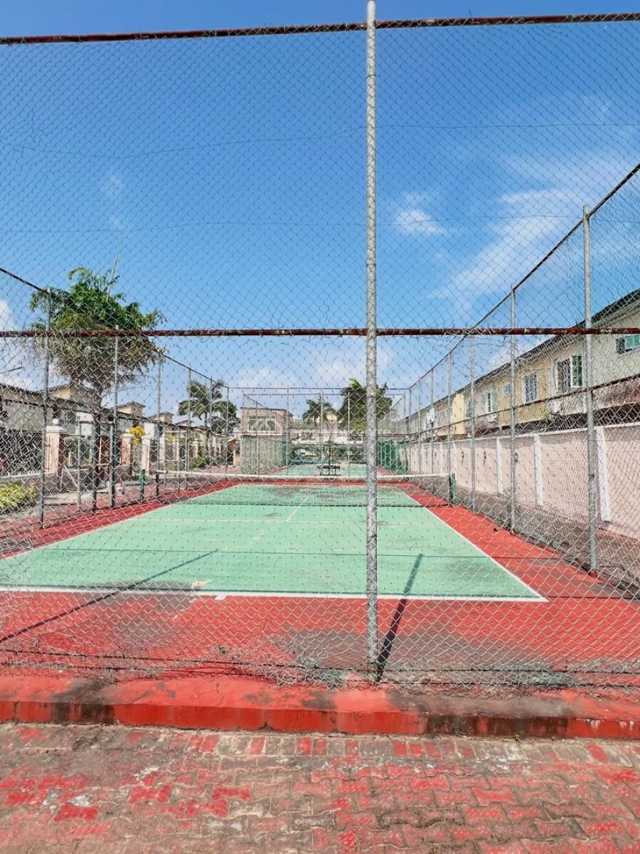 Furnished Four Bedroom Terrace Duplex Corner Piece with Swimming Pool, By Lagos Business School, Ajah, Lagos, Terraced Duplex for Sale