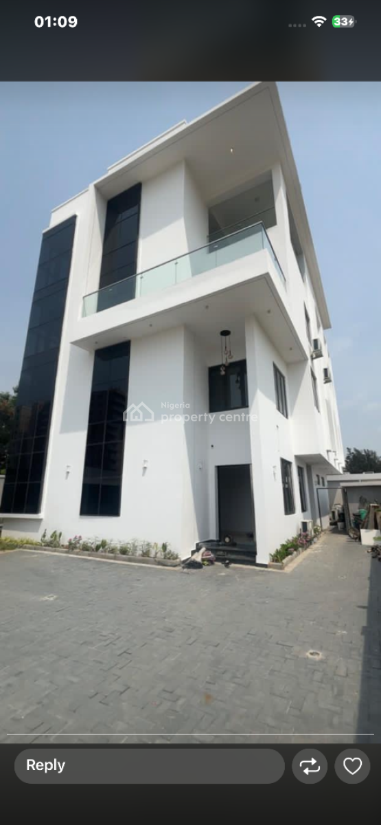 Luxury  5 Bedroom Detached Duplex with a Pool,elevator, 2qs, Banana Island, Ikoyi, Lagos, Detached Duplex for Sale