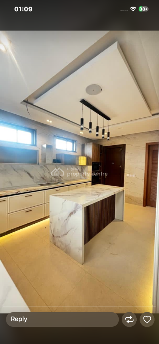 Luxury  5 Bedroom Detached Duplex with a Pool,elevator, 2qs, Banana Island, Ikoyi, Lagos, Detached Duplex for Sale