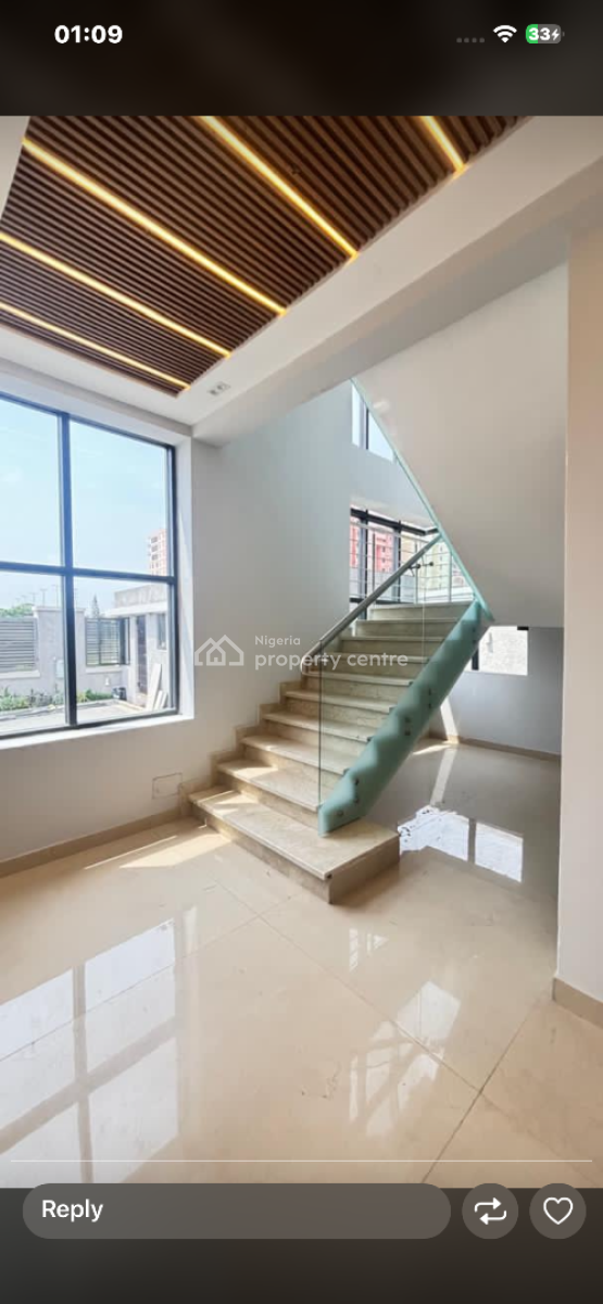 Luxury  5 Bedroom Detached Duplex with a Pool,elevator, 2qs, Banana Island, Ikoyi, Lagos, Detached Duplex for Sale
