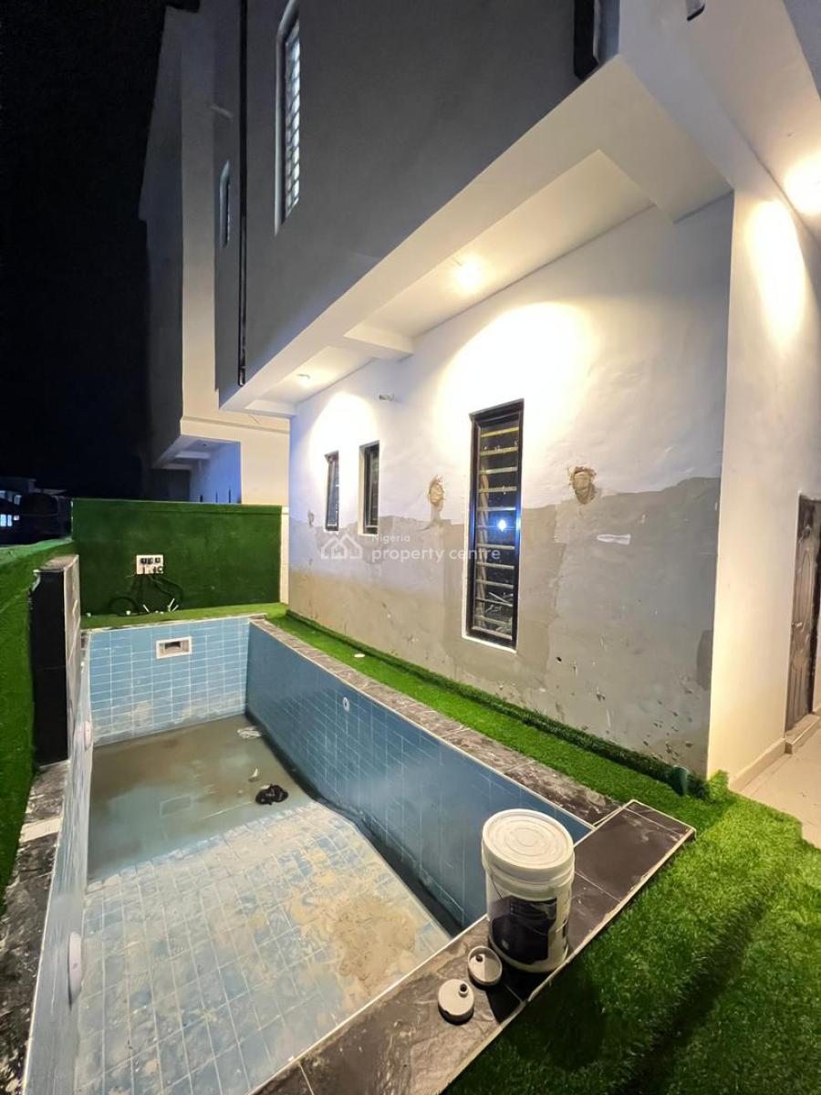 Luxury 5 Bed Detached Smart Home with Swimming Pool, and Bq, Ologolo, Ologolo, Lekki, Lagos, Detached Duplex for Sale