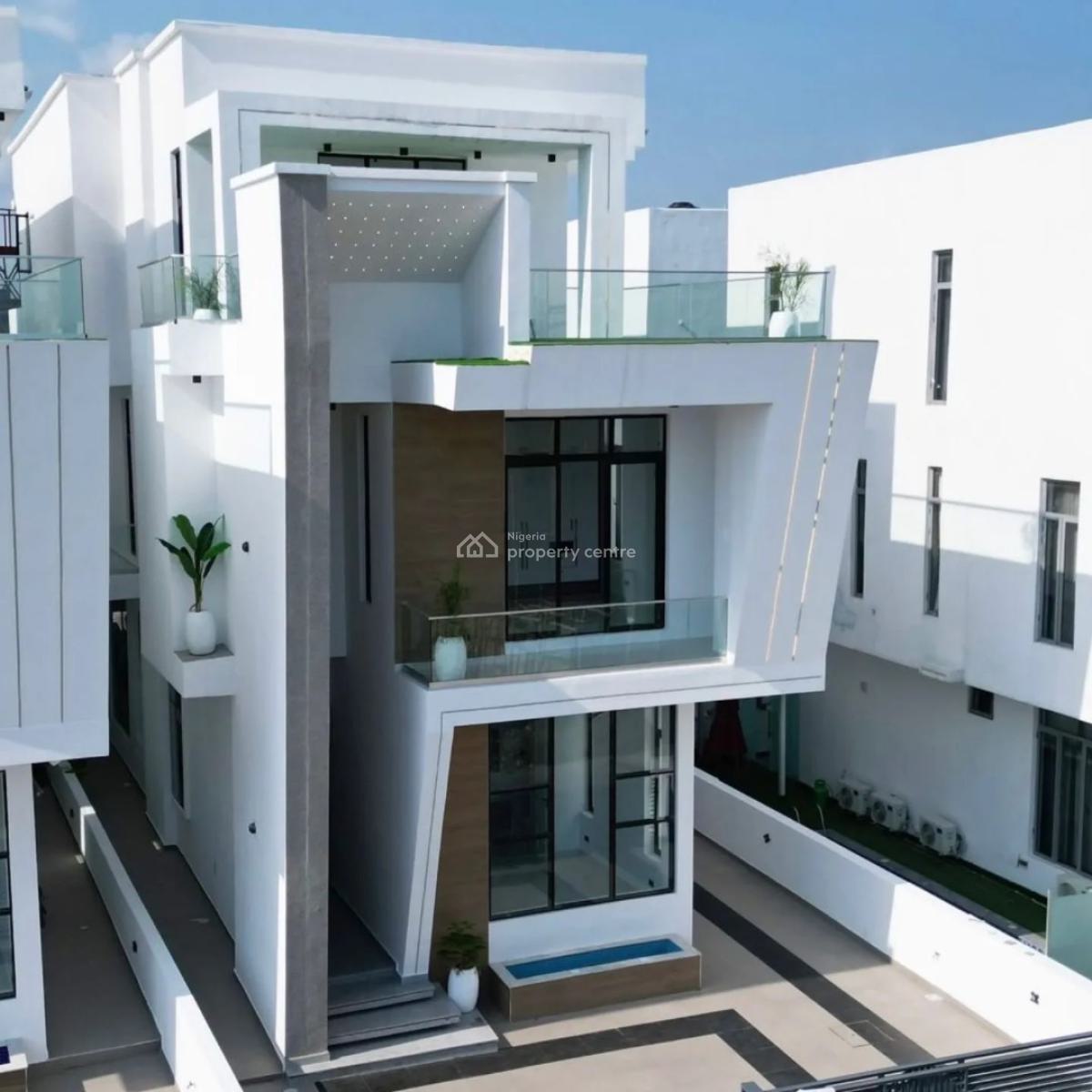 5 Bedroom Duplex + Pool, Gym, Cinema, Osapa, Lekki, Lagos, Detached Duplex for Sale