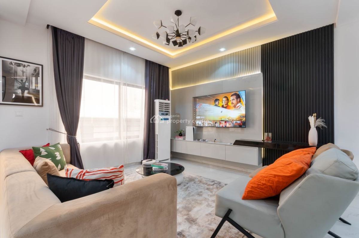 Rooftop Ocean View 1bedroom Apartment with Top Notch Amenities Availab, Lekki Phase 1, Lekki, Lagos, Flat / Apartment Short Let