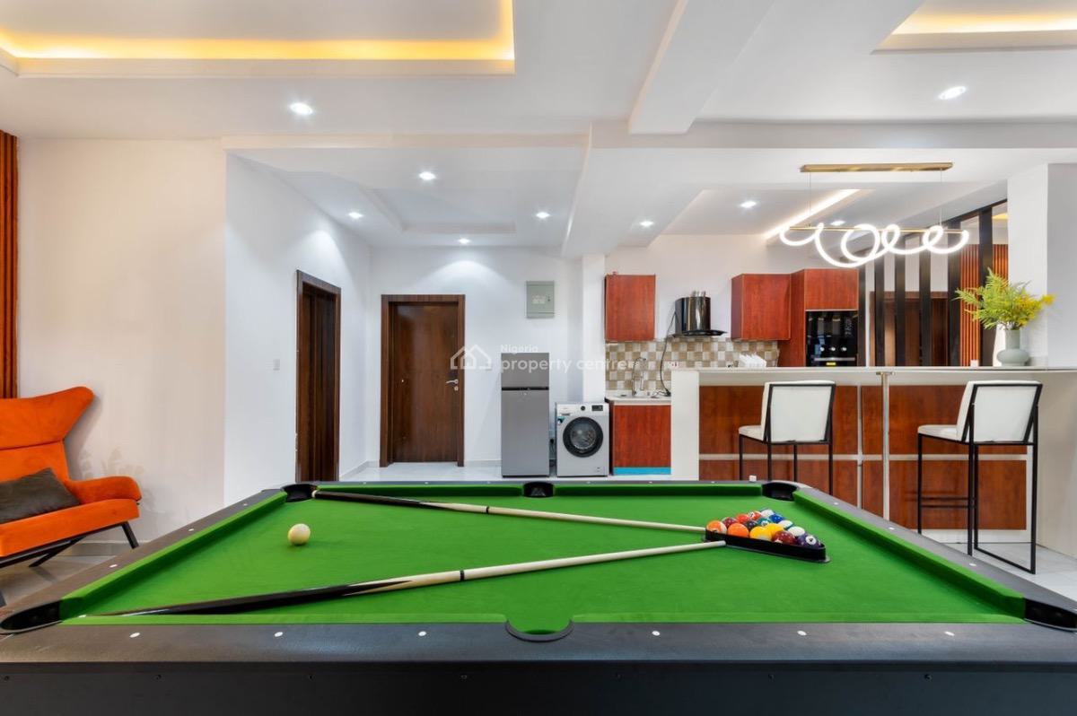 Rooftop Ocean View 1bedroom Apartment with Top Notch Amenities Availab, Lekki Phase 1, Lekki, Lagos, Flat / Apartment Short Let