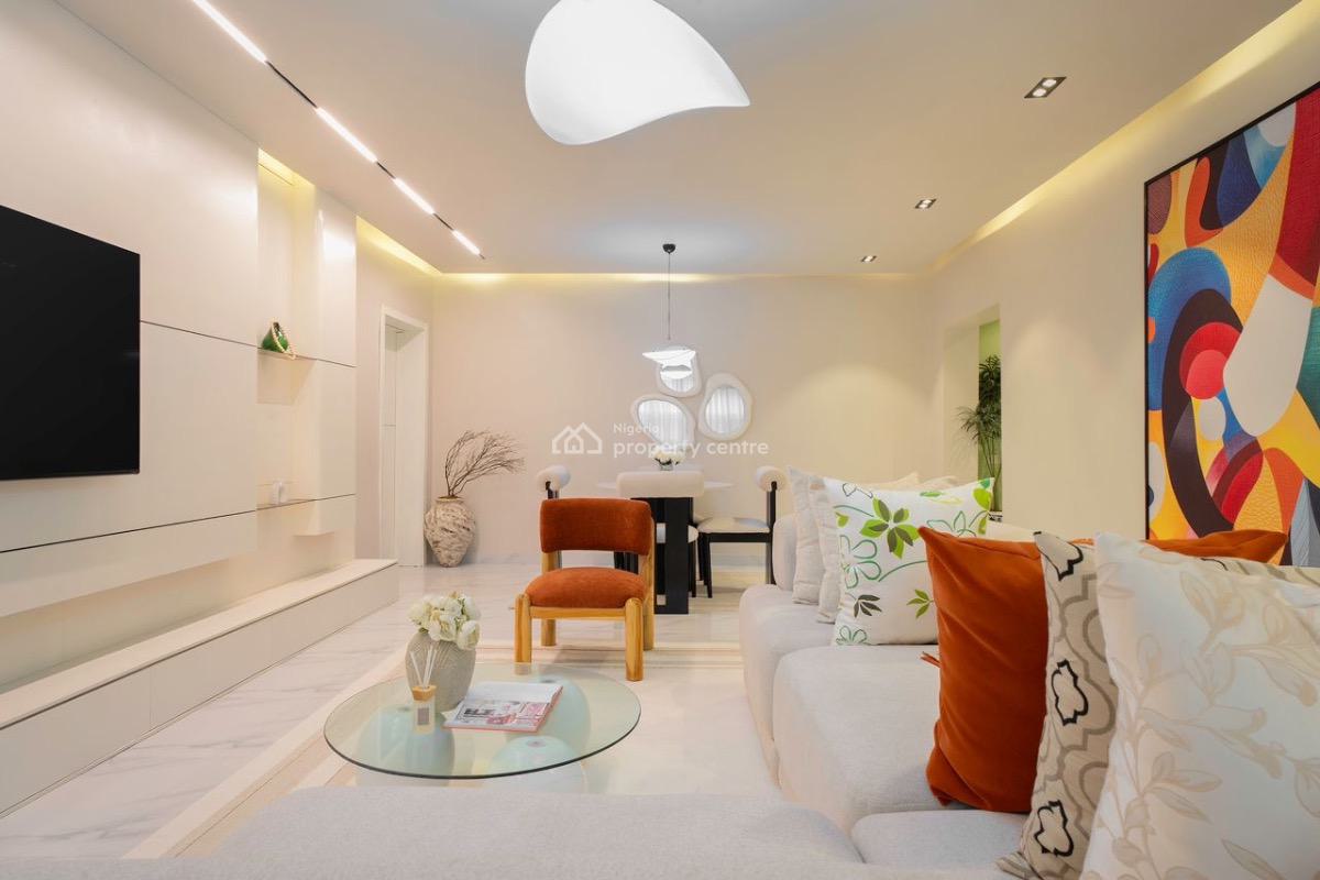 Furnished 2 Bedroom Nestled in a Serene and Exclusive Environment., Lekki Phase 1, Lekki, Lagos, Flat / Apartment Short Let