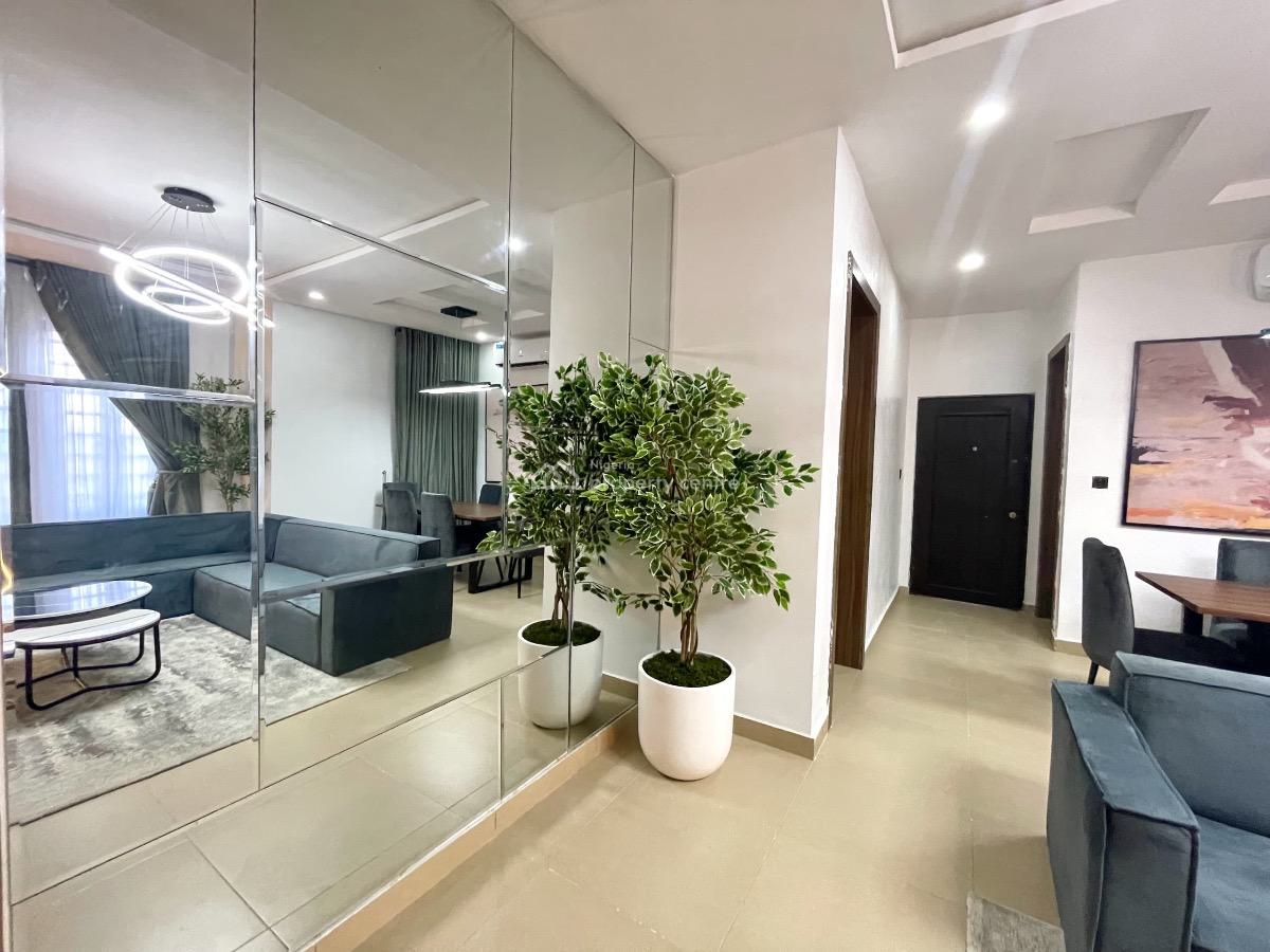 Brand New Smart Luxury  1 Bedroom Maisonette Apartment with Water-, Lekki Phase 1, Lekki, Lagos, Flat / Apartment Short Let