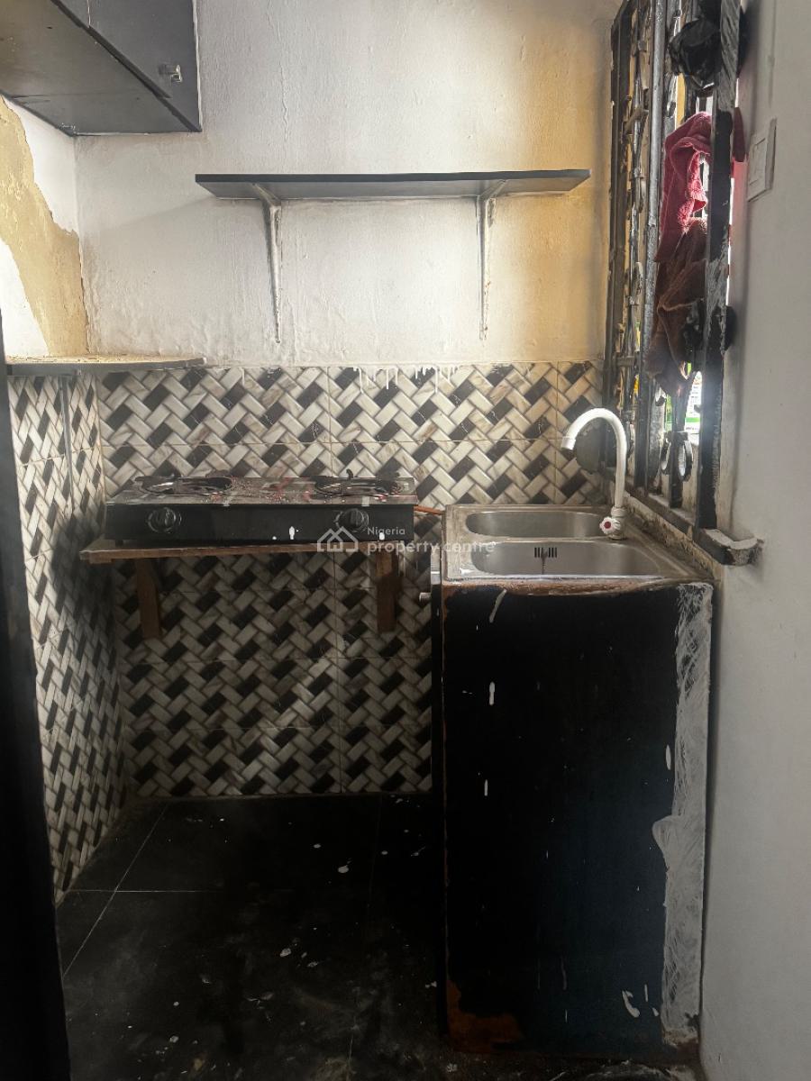 Spacious 1-bedroom Mini Flat (downstairs), Ikota, Lekki, Lagos, Self Contain (single Rooms) for Rent